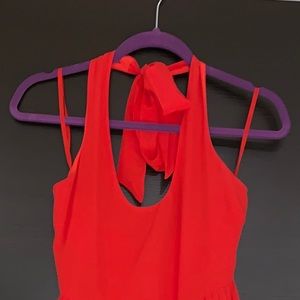 Juicy Couture Red Seamed Festival Dress Size 0